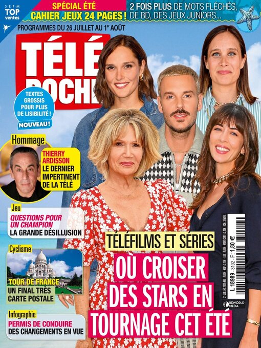 Détails du titre pour Télé Poche par Reworld Media Magazines - Disponible